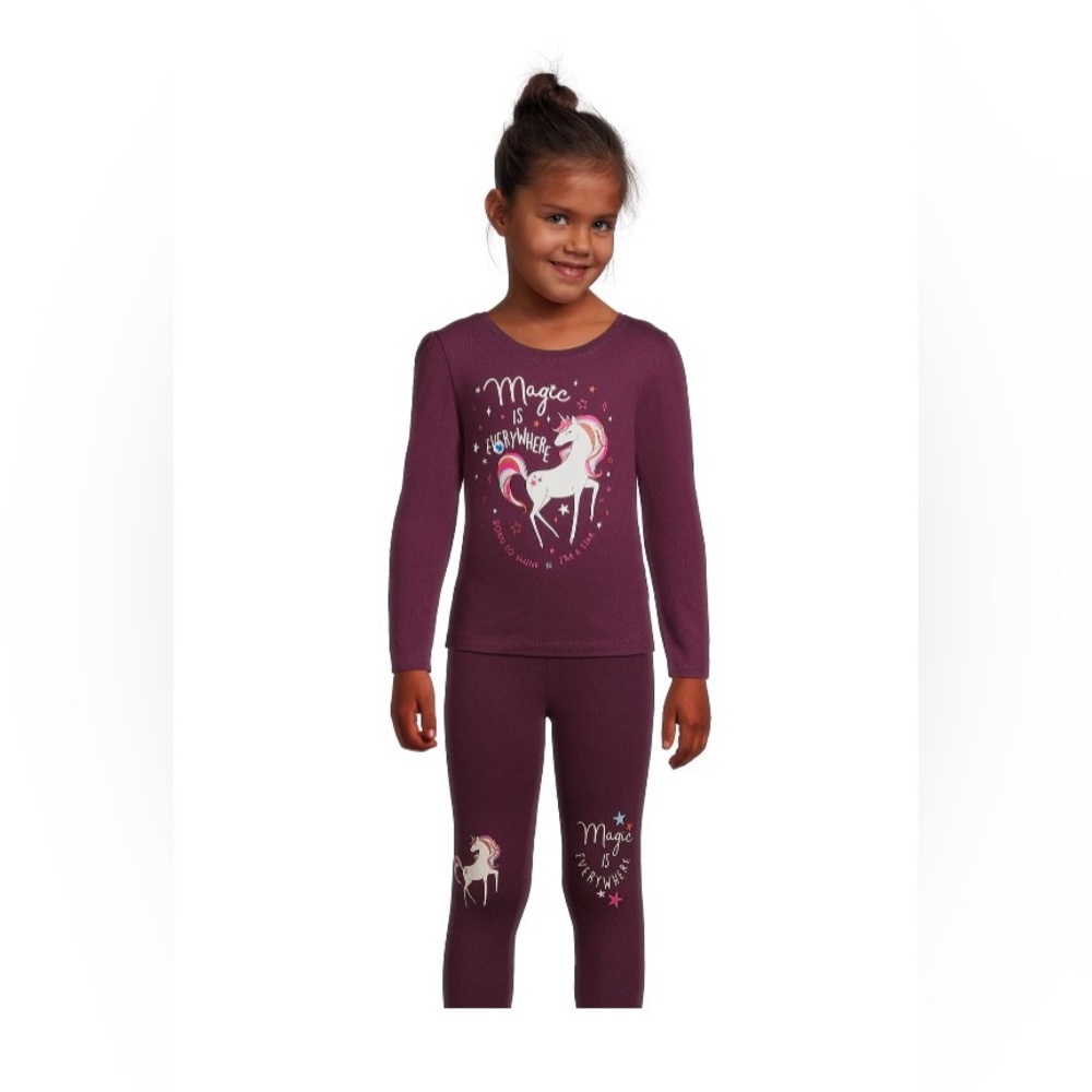 365KIDS from Garanimals girls graphic long sleeve top with matching leggings